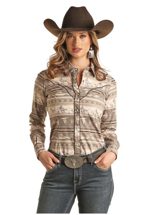 Dressy hot sale western tops